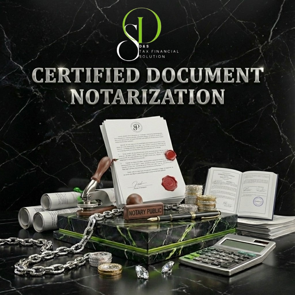 Certified Document Notarization
