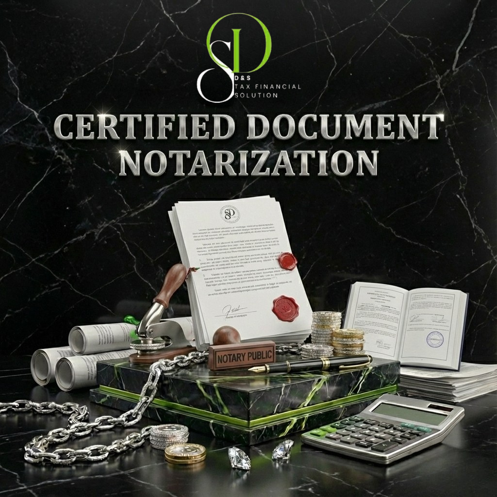 Certified Document Notarization