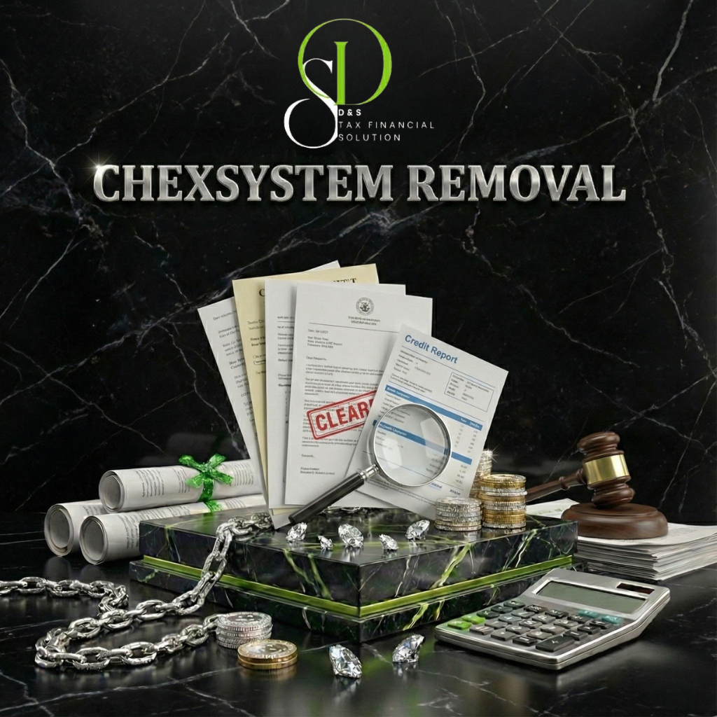 Chexsystem Removal